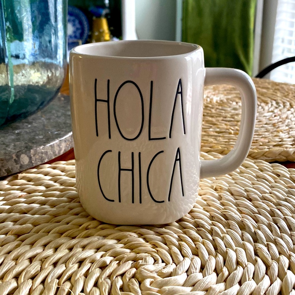 Rae Dunn Hola Chica Mug